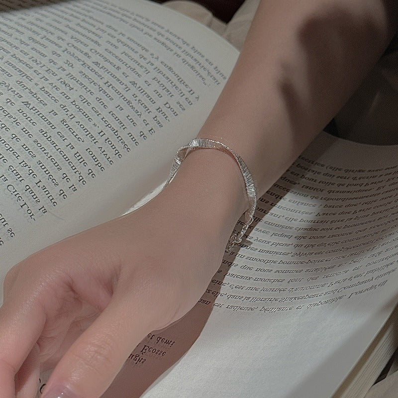 S925 Sterling Silver Braided Bracelet