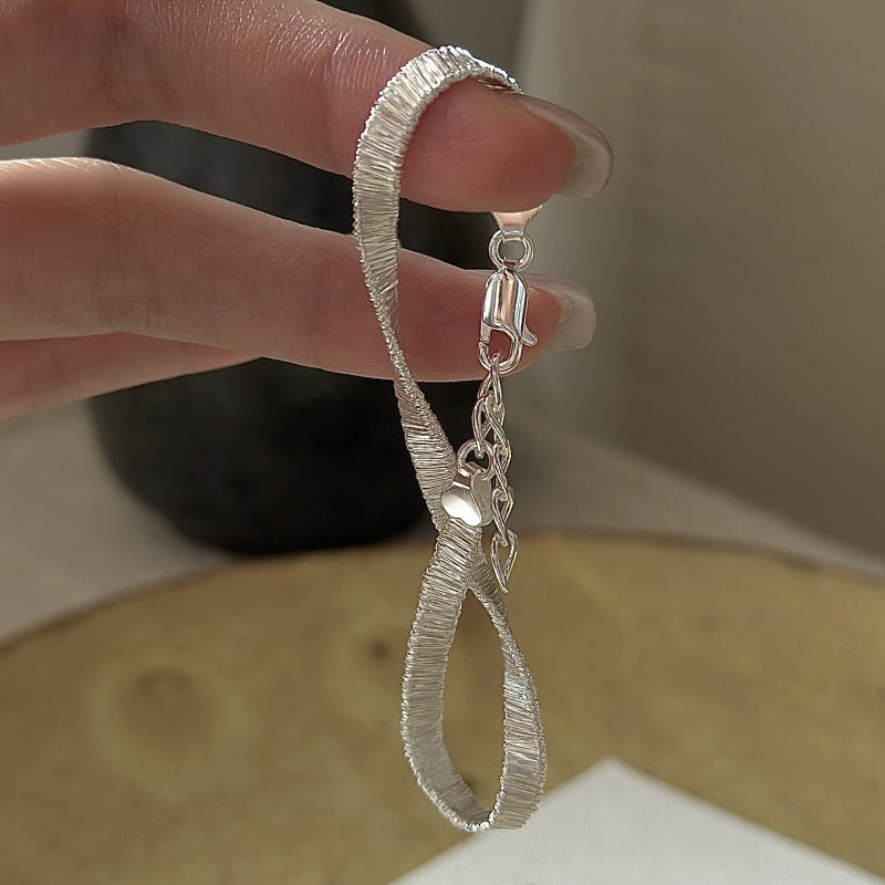 S925 Sterling Silver Braided Bracelet